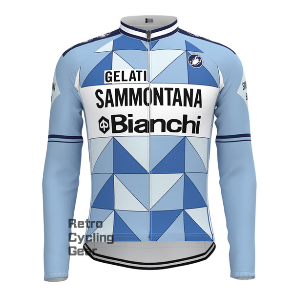 1986 Bianchi Retro Long Sleeve Jersey