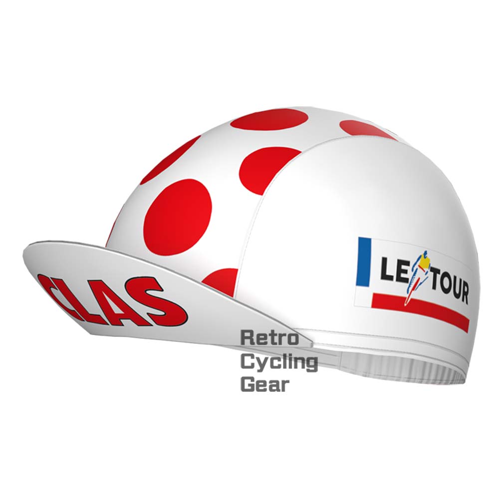 Red dot CLAS Retro Cycling Cap