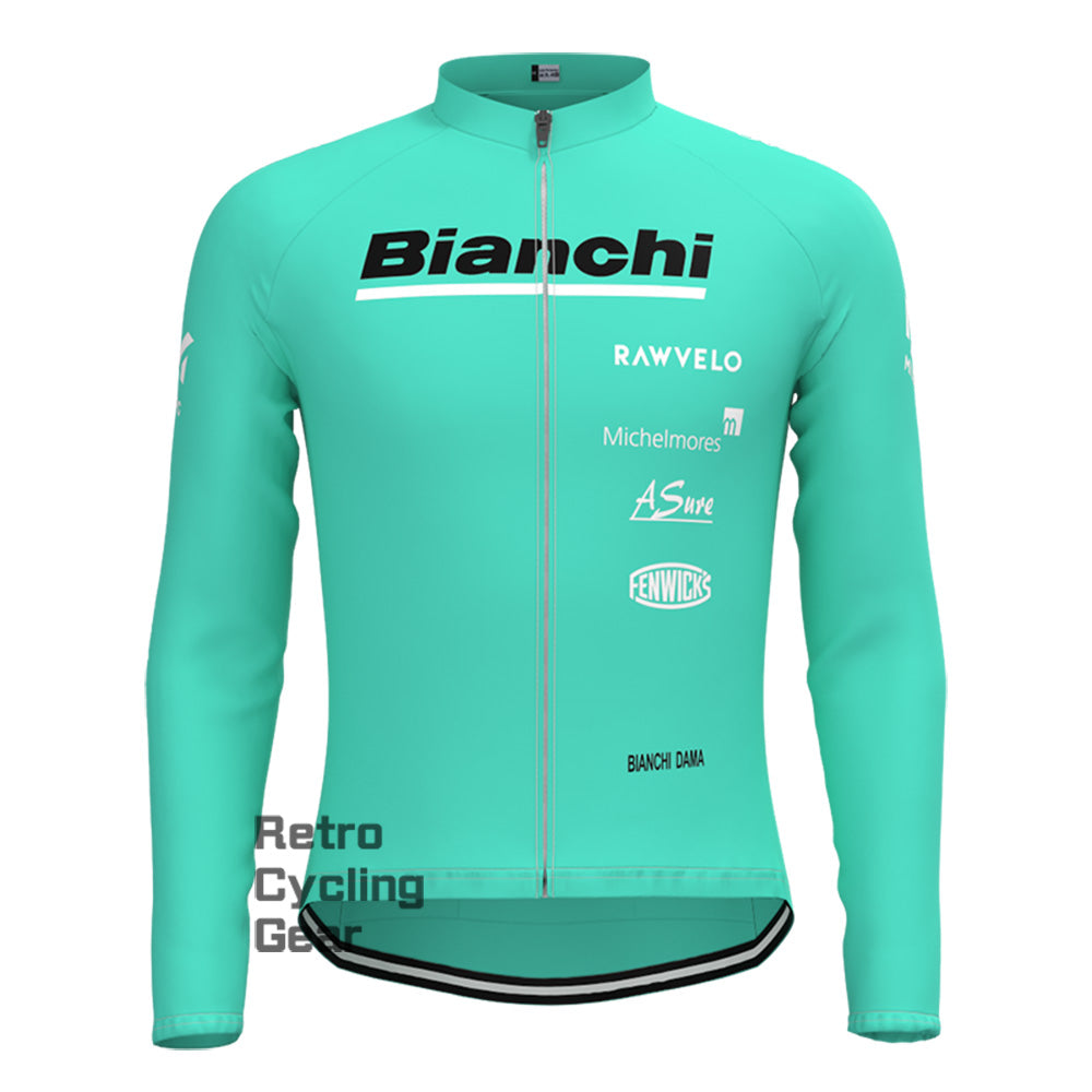 2021 Bianchi Retro Long Sleeve Cycling Kits