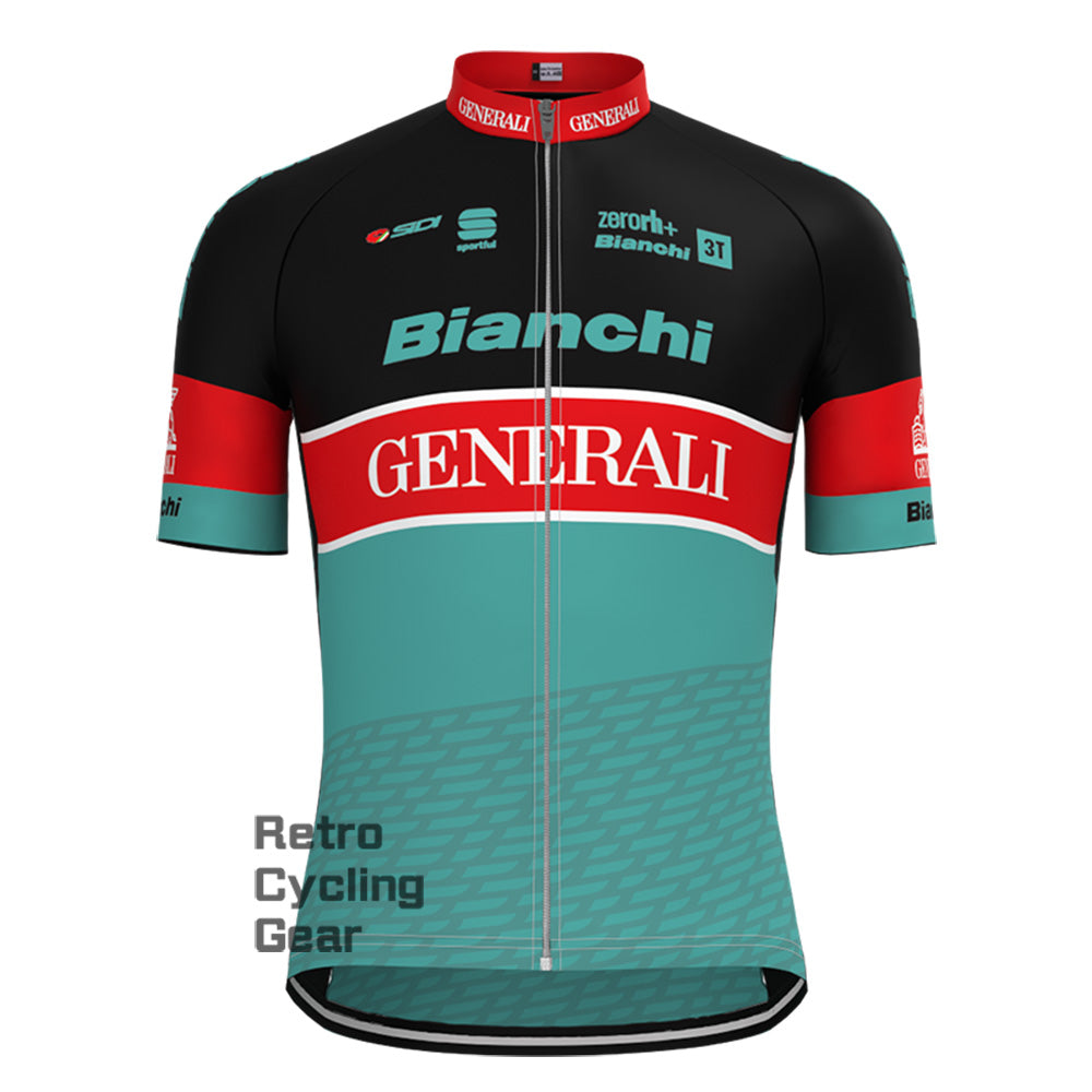 Generali  Bianchi Short Sleeve Cycling Kits