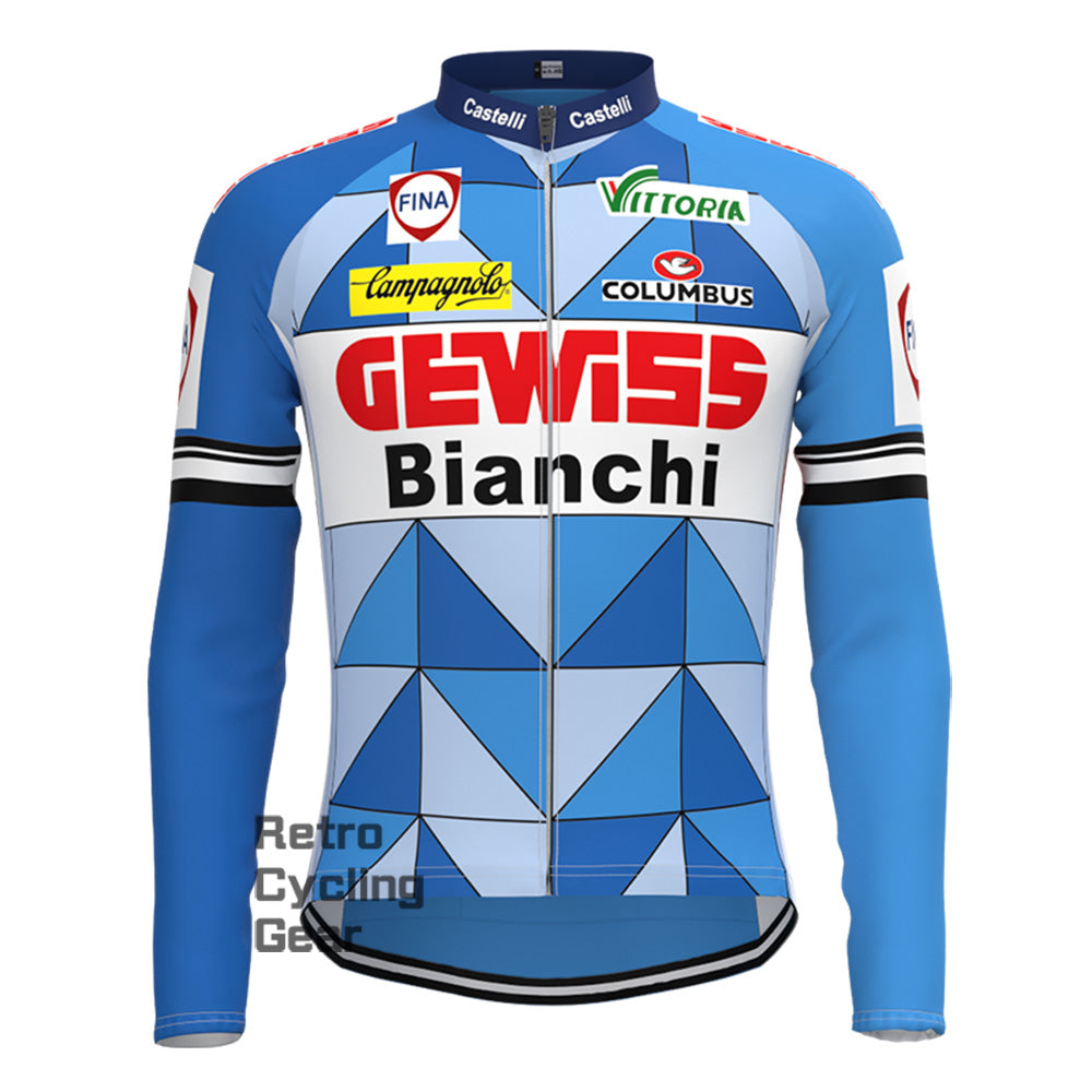 1988 Bianchi Retro Long Sleeve Jersey