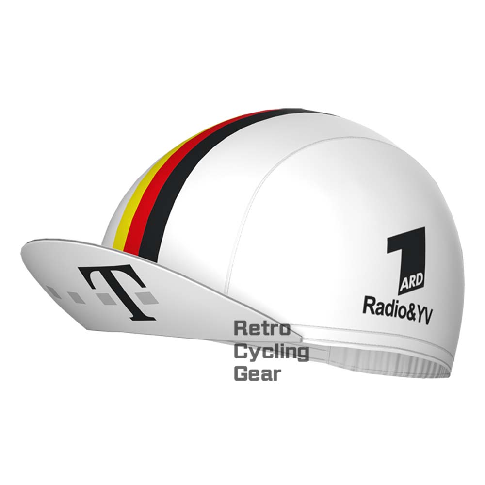 T white Retro Cycling Cap