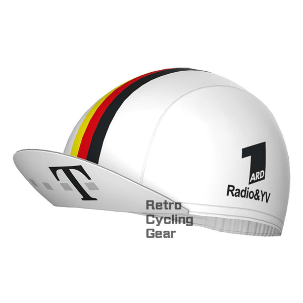 T white Retro Cycling Cap