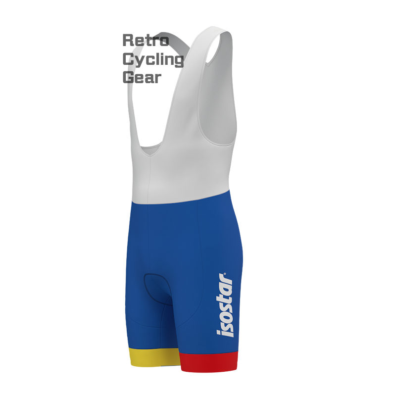 1980s Panasonic Retro Bib Cycling Shorts