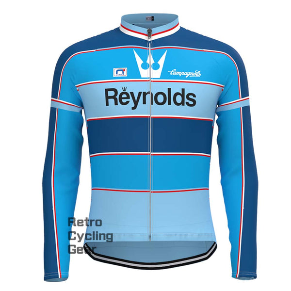 1990s blue Reynolds Retro Long Sleeve Jersey