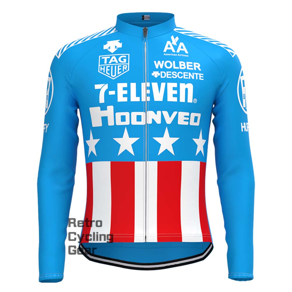 1990s 7-ELEVEN Retro Long Sleeve Cycling Kits