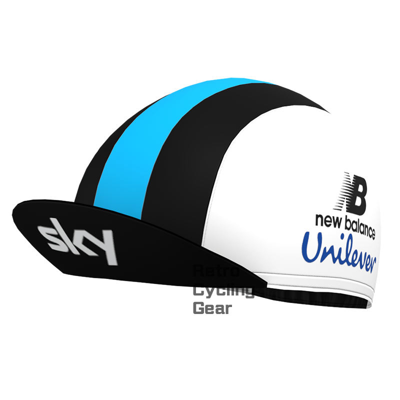 white sky Retro Cycling Cap