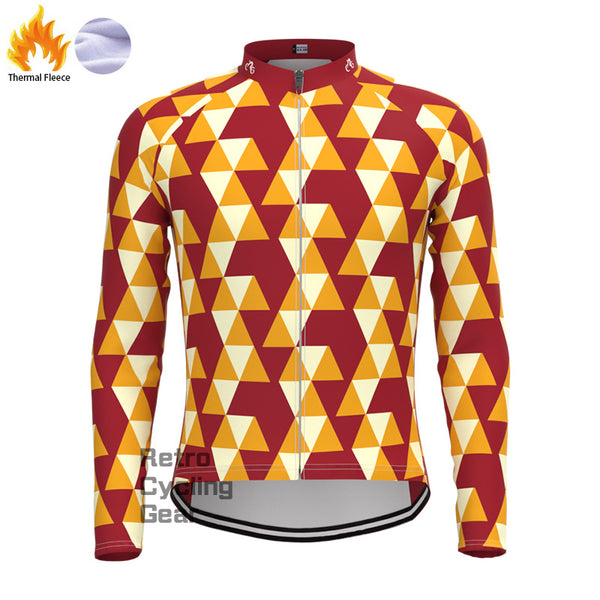 triangle Fleece Long Sleeve Jersey