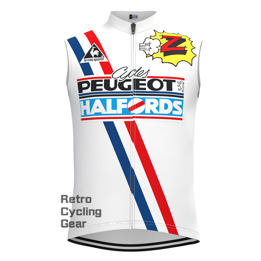 PEUGEOT Halfords Retro Short Sleeve Cycling Kits