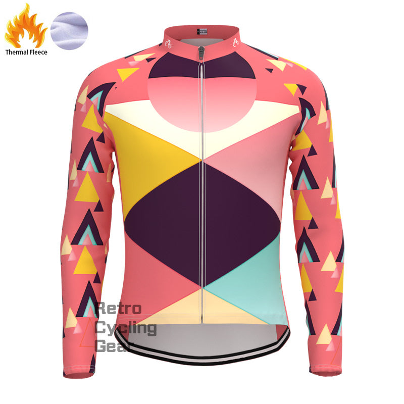 Color block Fleece Long Sleeve Jersey