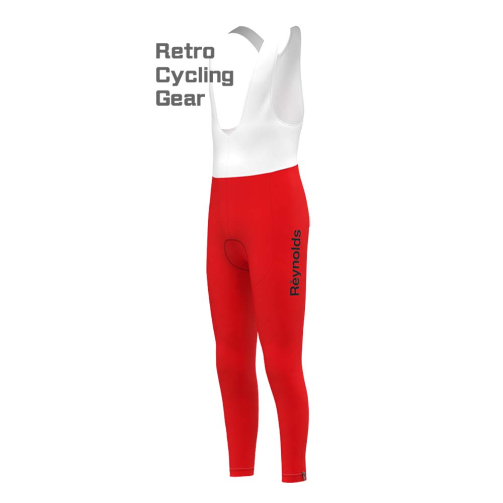 43 red Reynolds Retro Long Sleeve Cycling Kits