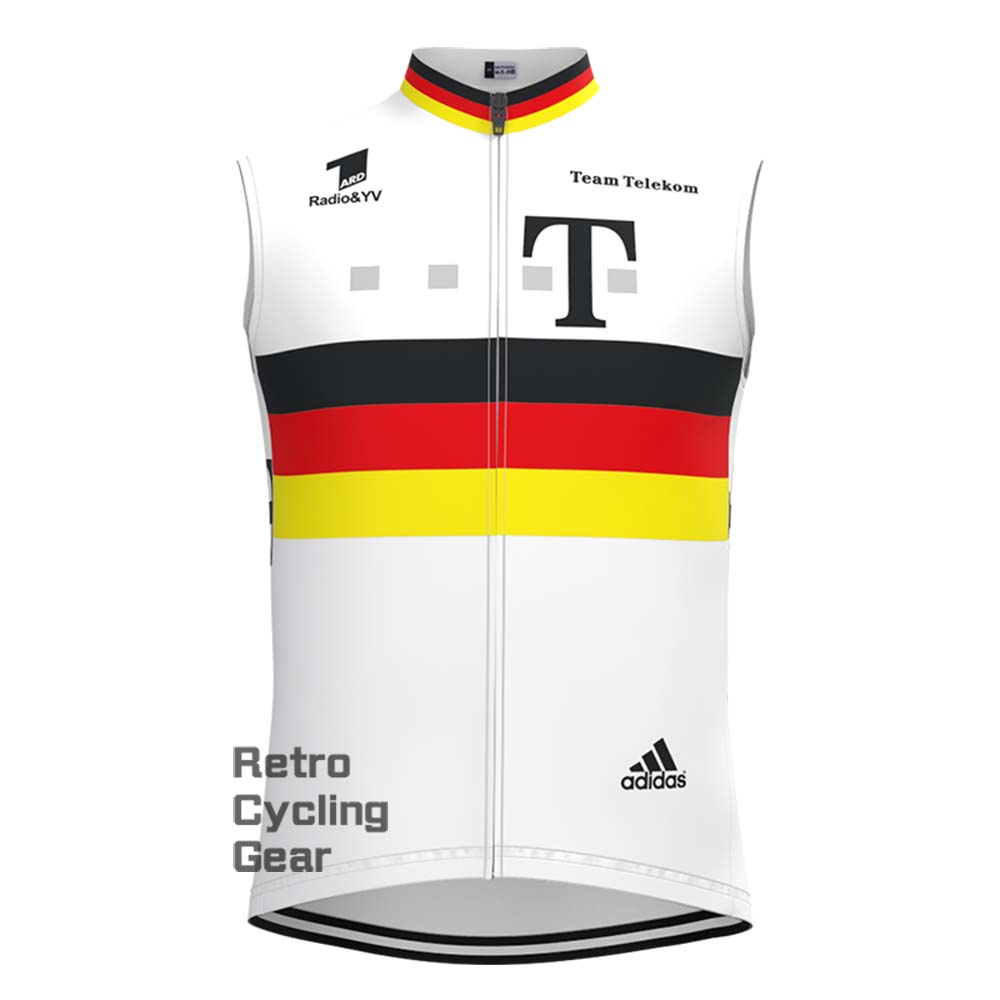 T white Retro Long Sleeve Cycling Kits