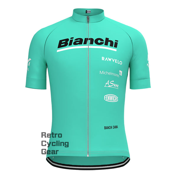 2021 Bianchi Retro Short Sleeve Cycling Jersey