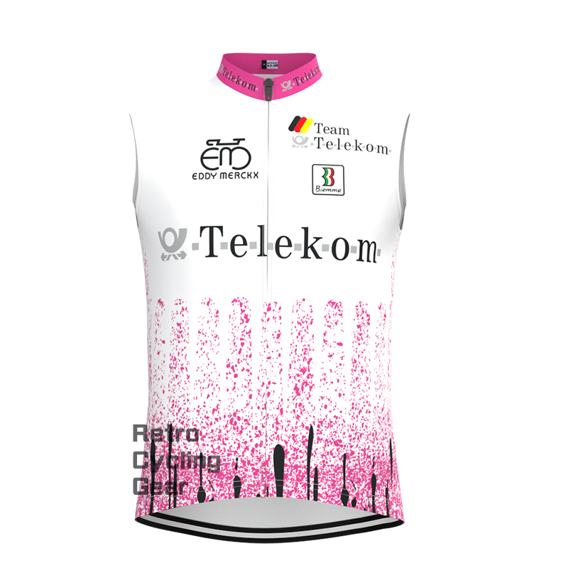 1990s Telekom Retro Short Sleeve Cycling Kits