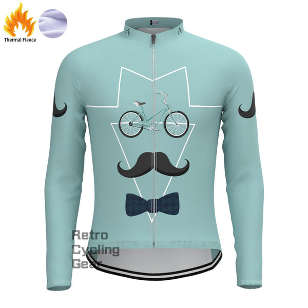 moustache Fleece Long Sleeve Jersey