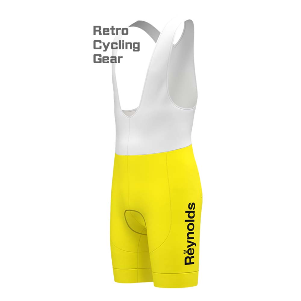 1983s yellow Reynolds Retro Short Sleeve Cycling Kits