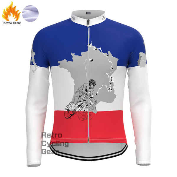 France Fleece Long Sleeve Jersey