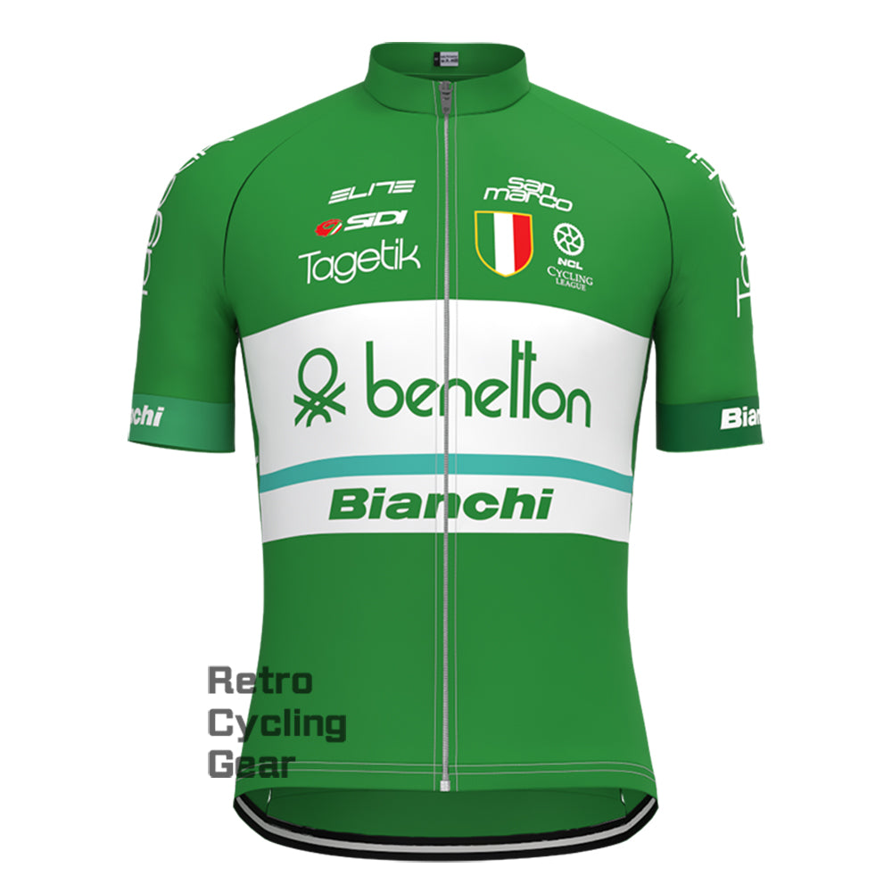 Benetton Bianchi Short Sleeve Cycling Kits