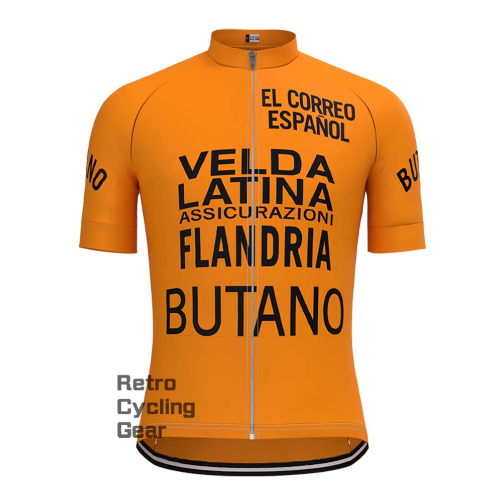 VELDA LATINA Retro Short Sleeve Cycling Kits