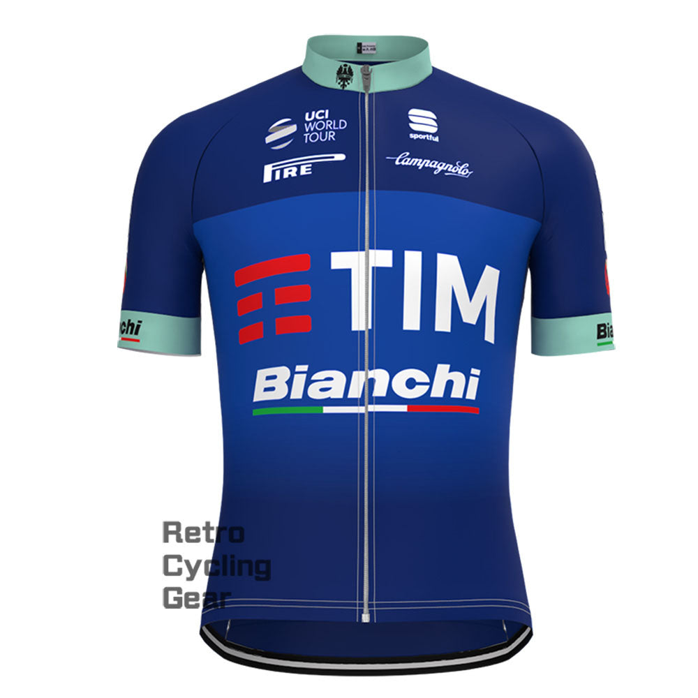 TIM Bianchi Short Sleeve Cycling Kits