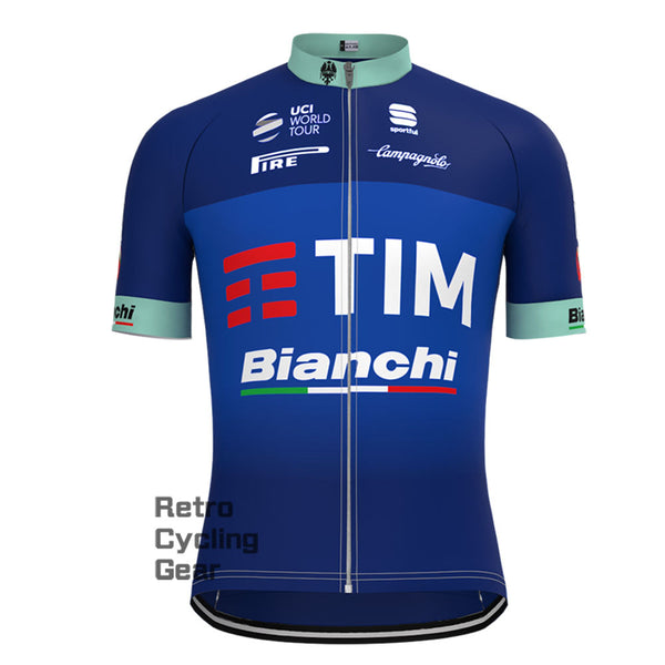 TIM Bianchi Short Sleeve Cycling Jersey