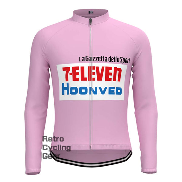 7-ELEVEN Pink Retro Long Sleeve Jersey