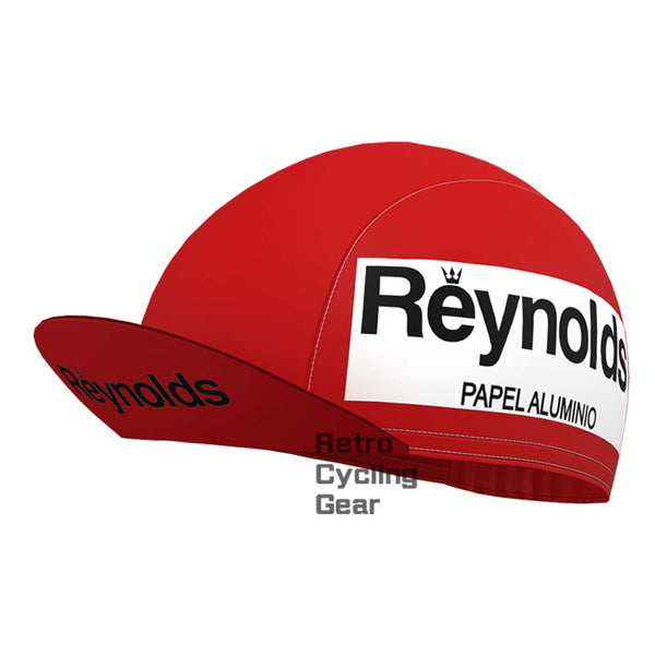 Red Reynolds Retro Cycling Cap