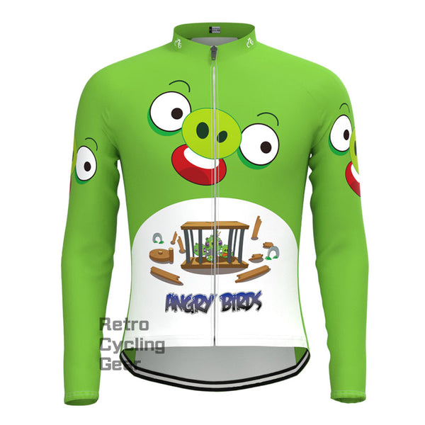 Green piglet Long Sleeve Jersey