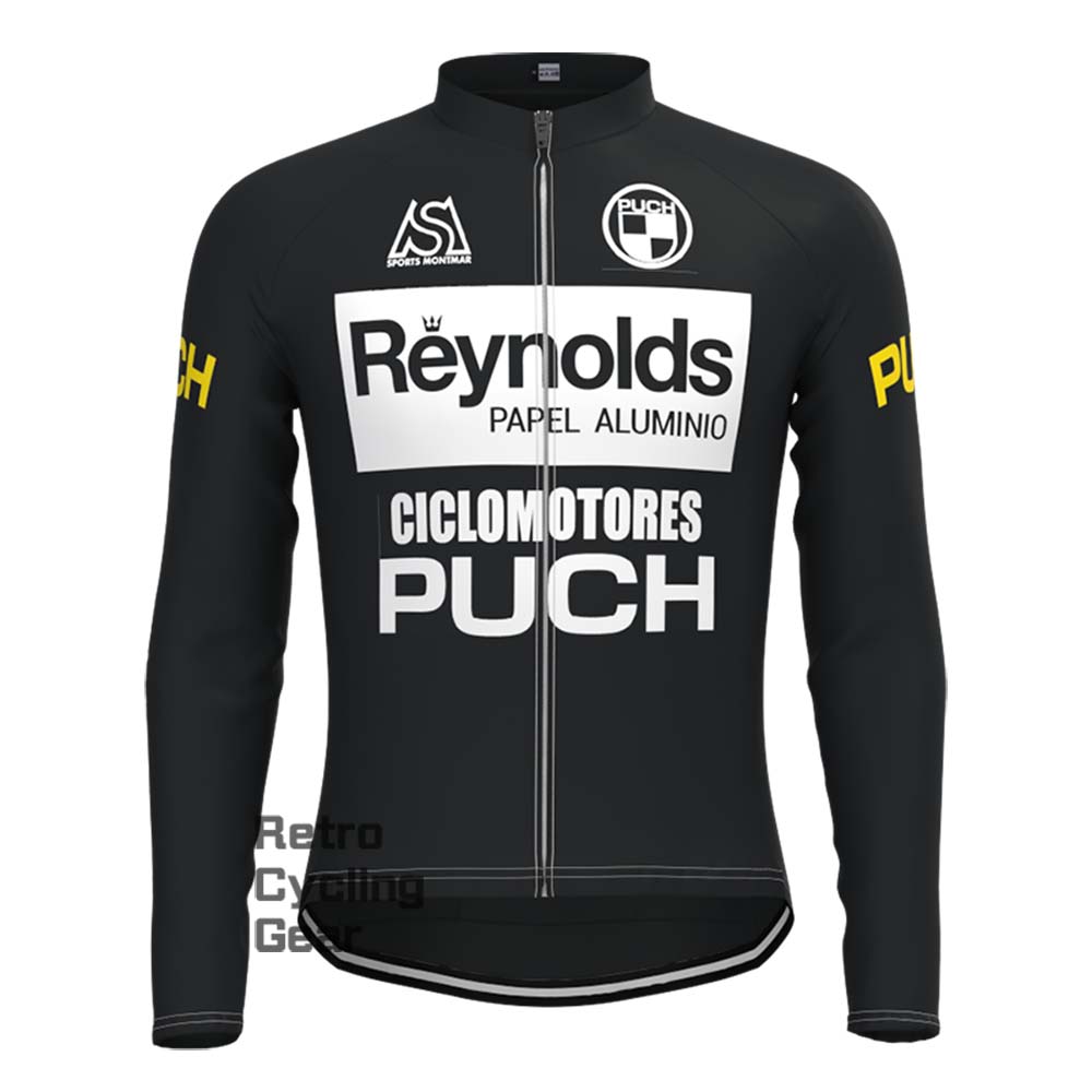 Black Reynolds Retro Short Sleeve Cycling Kits