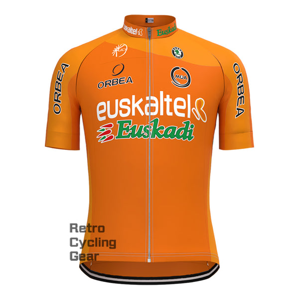 2009 euskadi Retro Short Sleeve Cycling Jersey