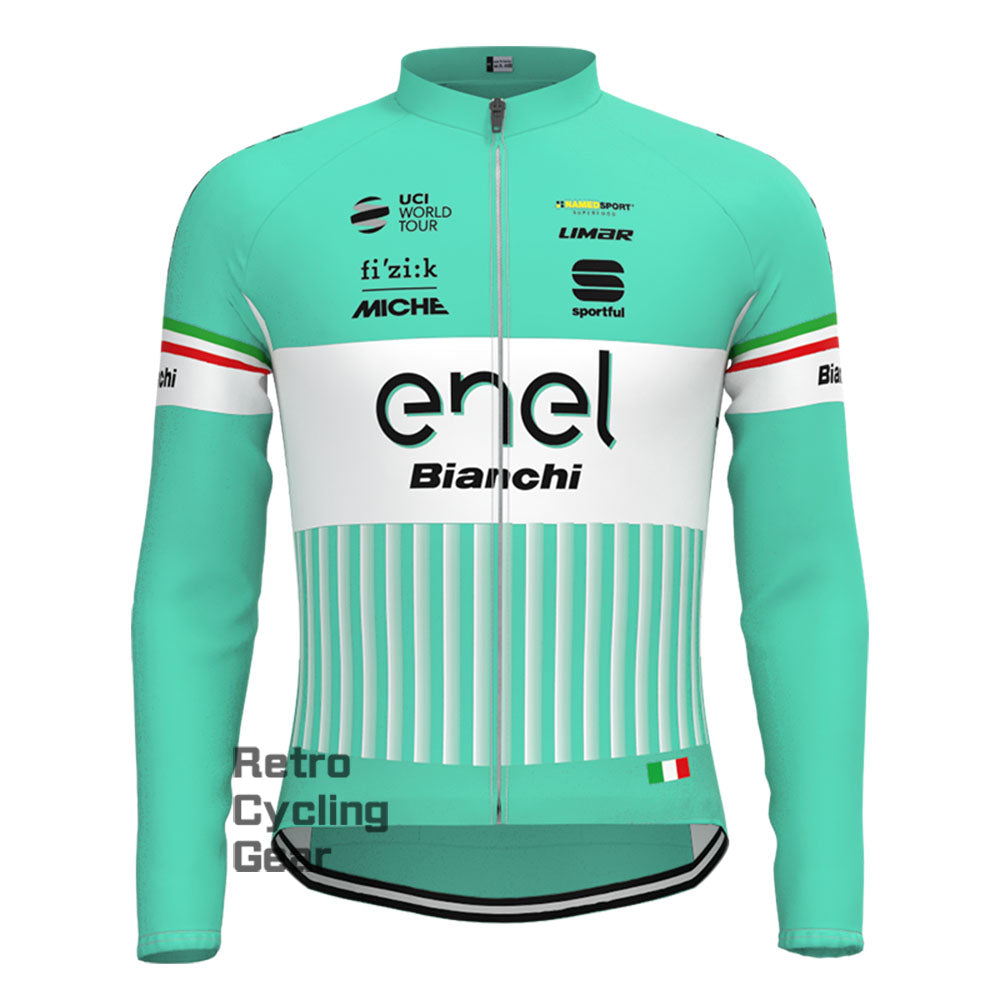 2017 Enel  Bianchi Short Sleeve Cycling Kits