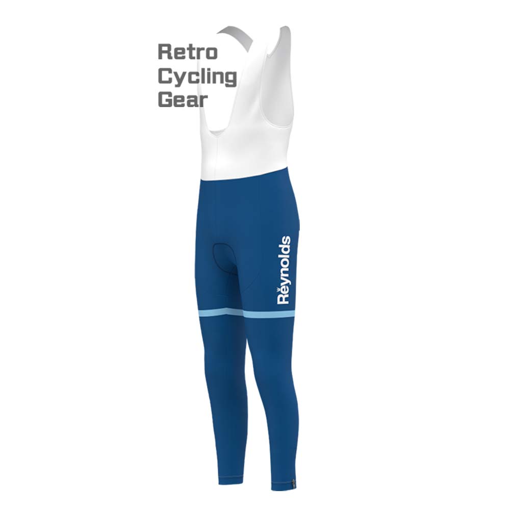 1990s blue Reynolds Retro Bib Cycling Pants