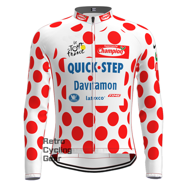 QUICK STEP Retro Long Sleeve Jersey