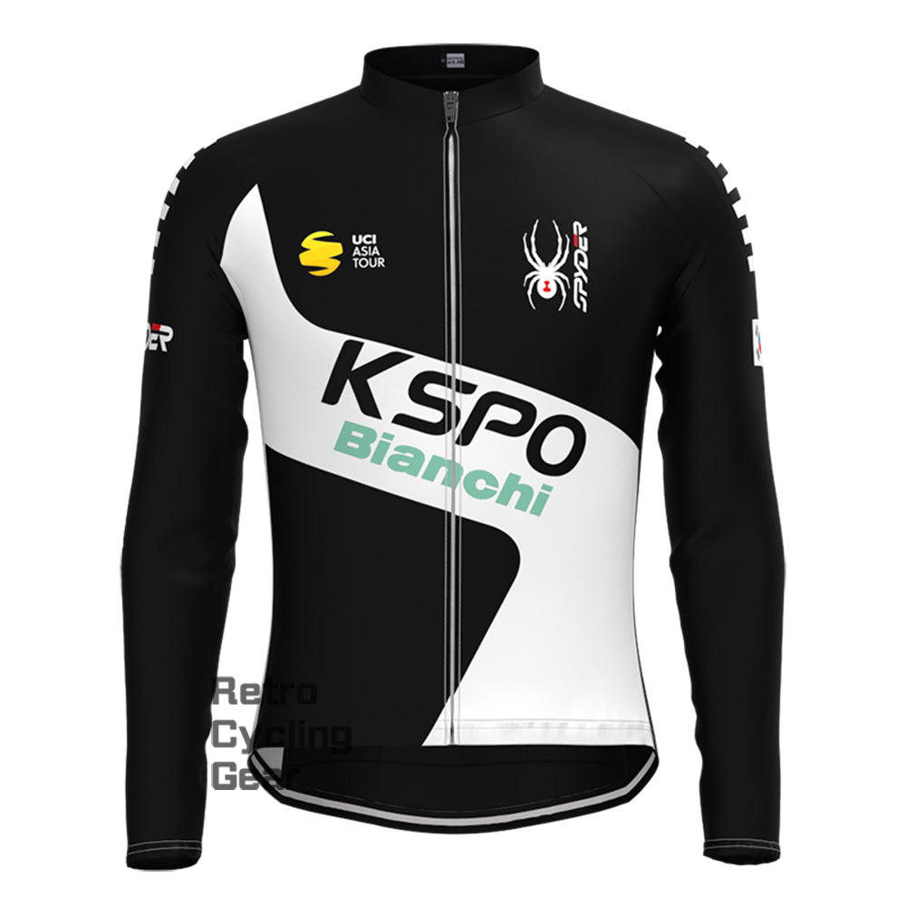 KSPO Bianchi Retro Short Sleeve Cycling Kits