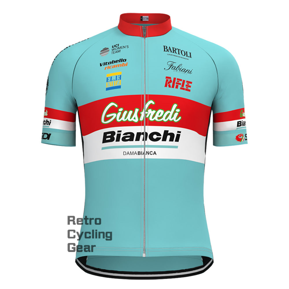 2017 Bianchi Retro Short Sleeve Cycling Kits