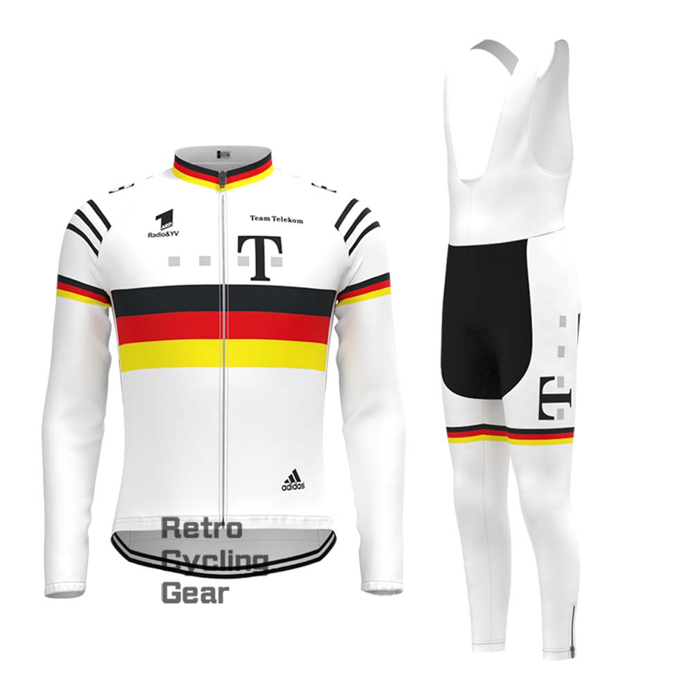 T white Retro Short Sleeve Cycling Kits