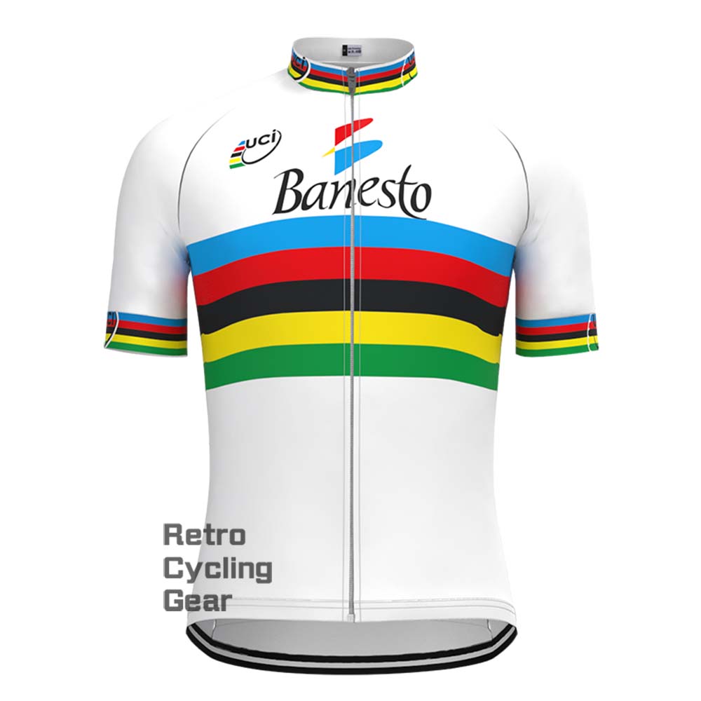 Streak Banesto Retro Short Sleeve Cycling Kits