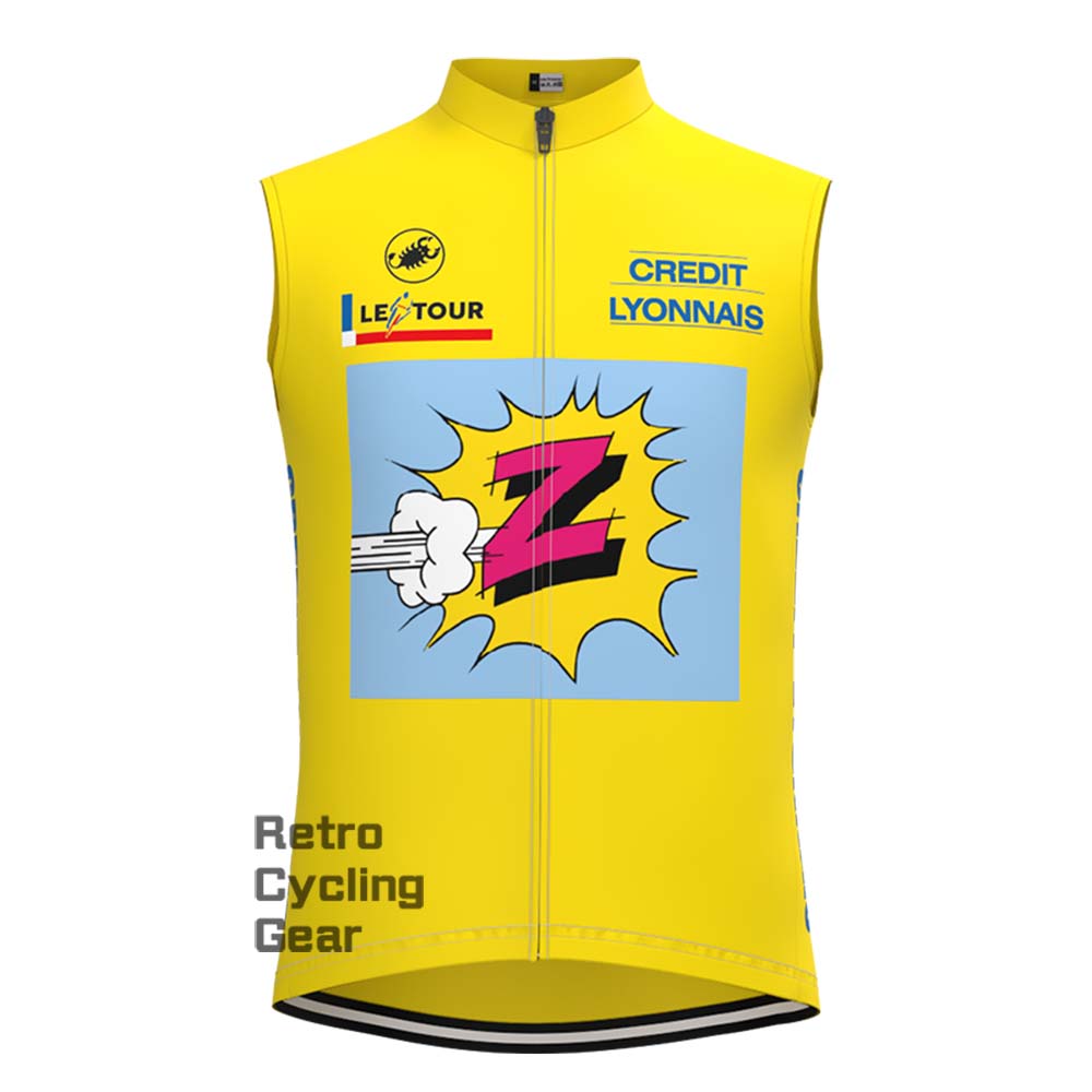 Z Yellow Retro Long Sleeve Cycling Kits