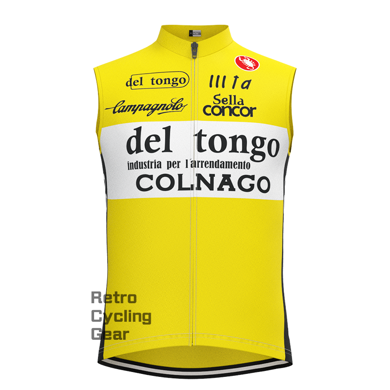 1983 del tongo Retro Long Sleeve Cycling Kits