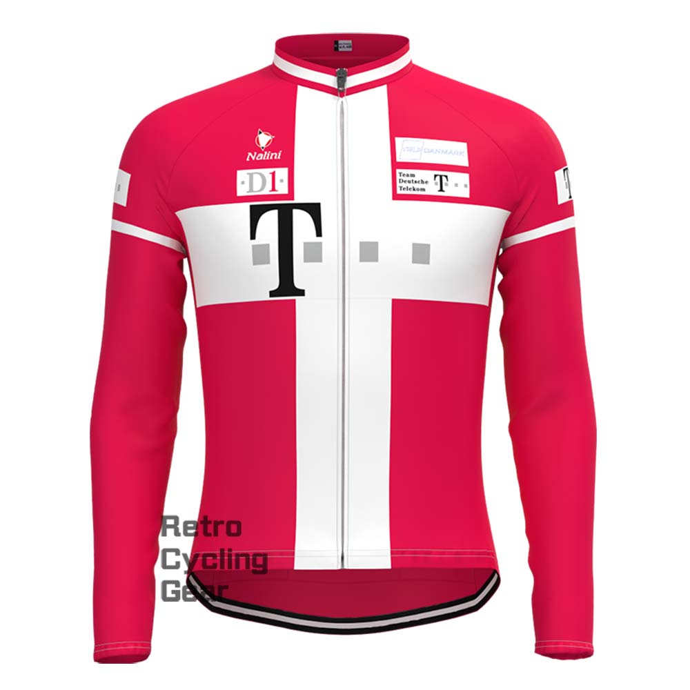 T Red Retro Long Sleeve Jersey