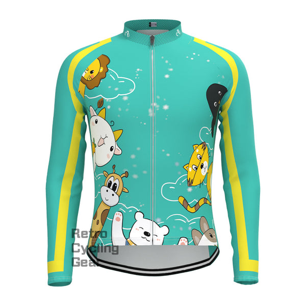 Green critter Long Sleeve Jersey