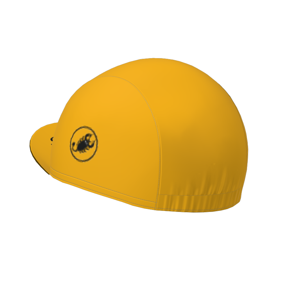 Yellow-ADR Retro Cycling Cap