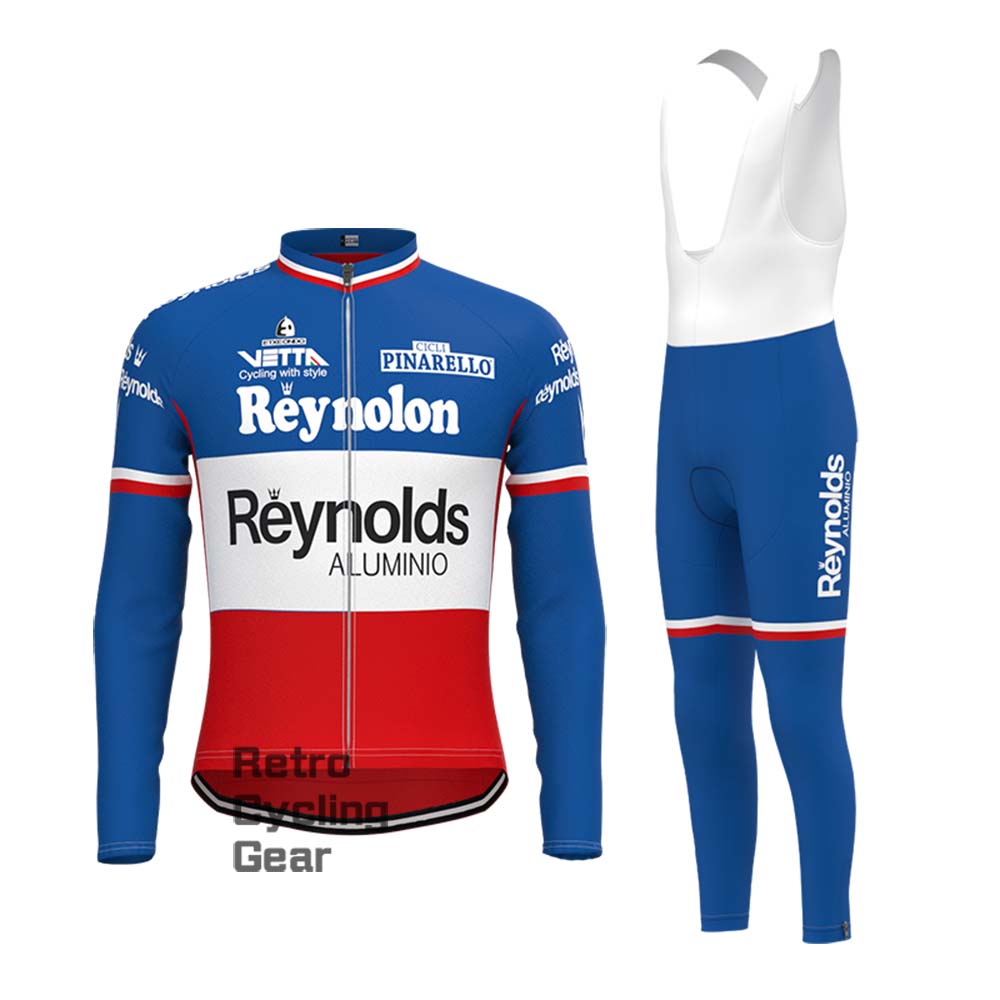 1990s Reynolds Retro Long Sleeve Cycling Kits