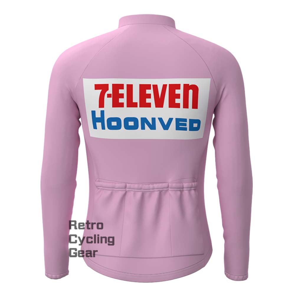 7-ELEVEN Pink Retro Long Sleeve Jersey