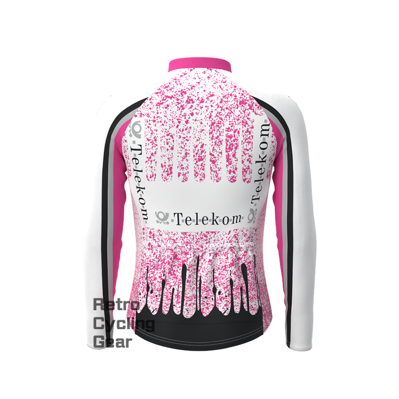 1990s Telekom Fleece Retro Long Sleeves Jerseys