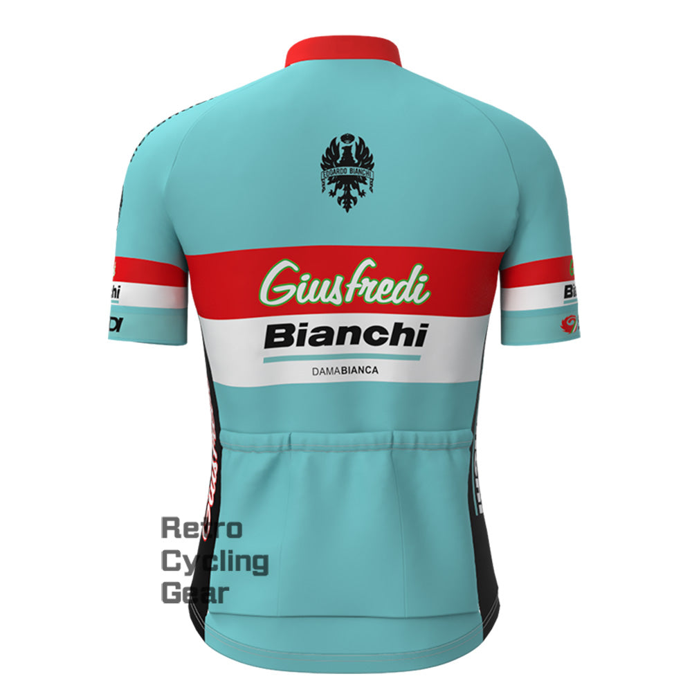 2017 Bianchi Retro Short Sleeve Cycling Jersey