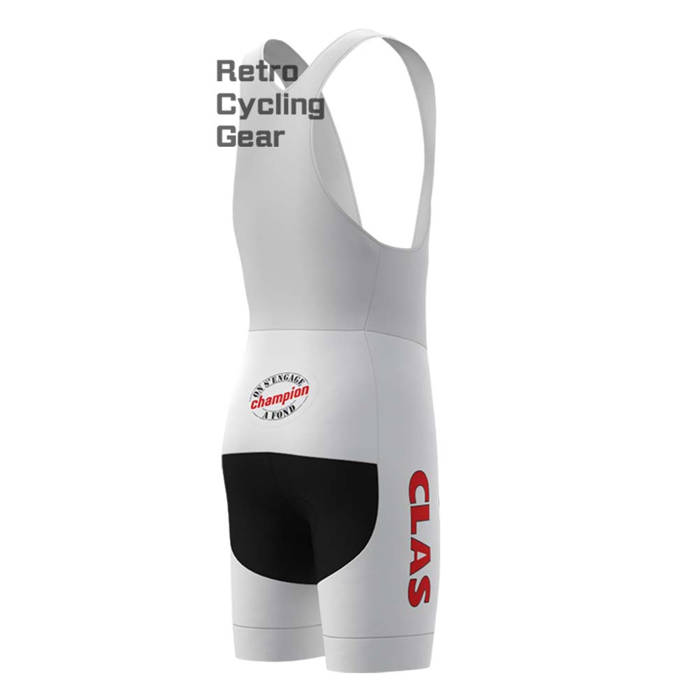 Red dot CLAS Retro Bib Cycling Shorts