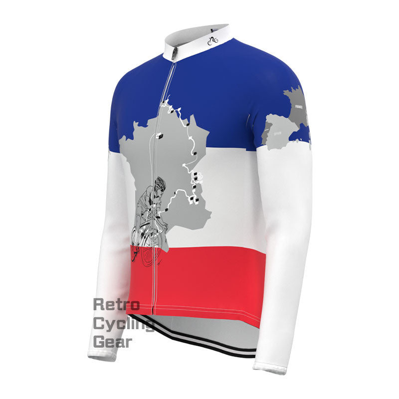 France Fleece Long Sleeve Jersey