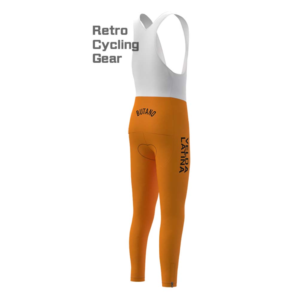 VELDA LATINA Fleece Retro Long Cycling Kits