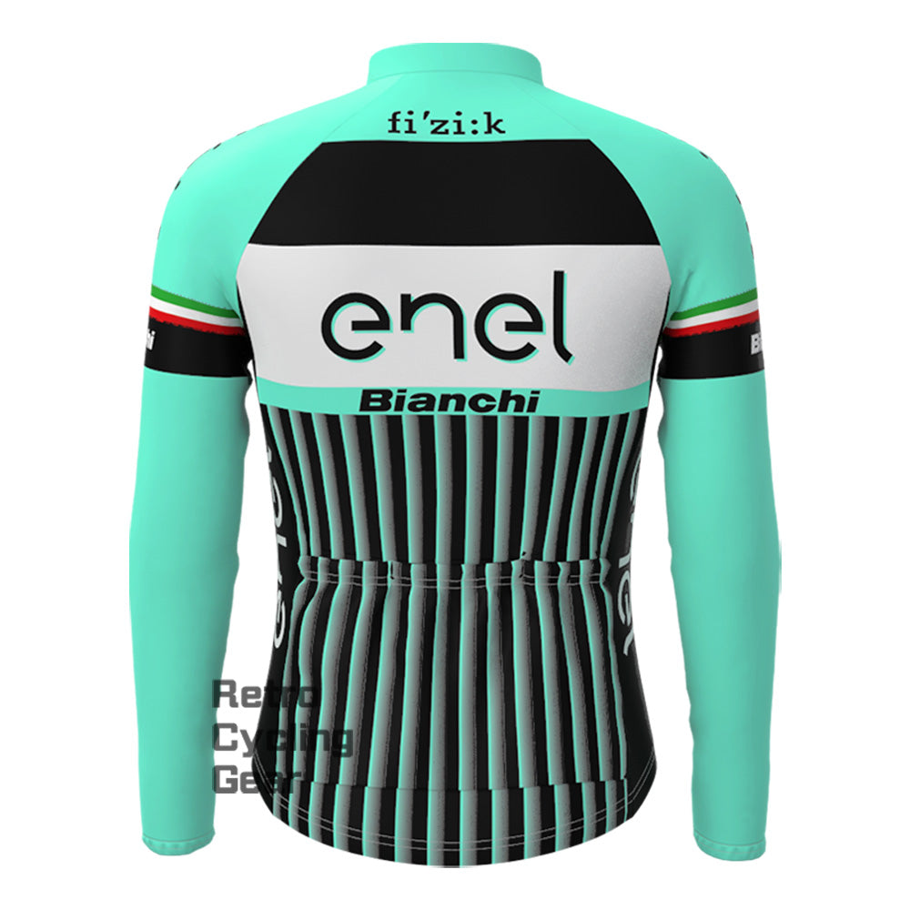 Enel  Bianchi Fleece Long Sleeves Jerseys